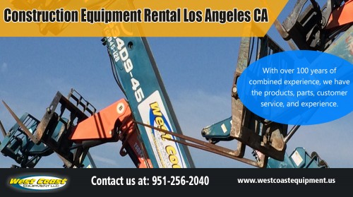 Scissor Lift Rental San Bernardino that provide ample strengt at 
http://westcoastequipment.us/boom-lift-rentals

find us: https://goo.gl/maps/EWRWx24BDgT2

Deals in: 

boom lift rental san bernardino
boom lift rental riverside
scissor lift rental san bernardino
forklift rental san bernardino
construction equipment rental los angeles ca


The Scissor Lift Rental San Bernardino could also be categorized right into two kinds relying on their drive device - hydraulic lifts and pneumatically-driven lifts. In hydraulic lifts, a liquid is used for the higher movement of the lift. When the liquid is launched, the scissor arms stretches as well as the lift goes up. The amount of fluid launched relies on the elevation to which the lift needs to be increased. It is controlled with a shutoff. In pneumatic lifts, air bags are used to move the scissor arms up and down.

ADDRESS: 958 El Sobrante Road Corona, CA 92879 

PHONE: 951.256.2040

Social---

http://www.articlebiz.com/dispatcher.jsp?event=preview_article&status
https://hubpages.com/@locksmithpalos
https://hubpages.com/autos/Forklifts-LA
http://www.123articleonline.com/user-articles
http://articlestwo.appspot.com/author/E7ZI5D6OG1