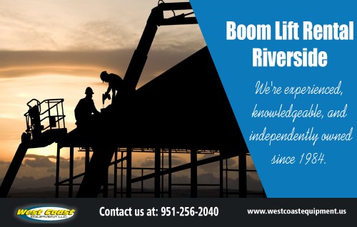Using Boom Lift Rental Riverside You Can Save Your Time and Money at http://westcoastequipment.us/reach-forklift-rentals/

find us: https://goo.gl/maps/EWRWx24BDgT2

Deals in: 

forklift rental riverside
scissor lift rental los angeles
forklifts los angeles
boom lift rental inland empire
forklift rental orange county

When leveled it is practical to deal with the elevation in addition to angle of the boom from inside the basket. Thinking of that the basket is completely bordered the opportunity of befalling is decreased and also it permits movement within the basket and also the storage room of additional products. A far better treatment is to look into using a boom lift. This devices' have the ability to extend around generally forty feet in the air. Boom Lift Rental Riverside facilities will certainly supply a discussion of just how you can run along with level the equipment ensuring that when you get it to your home you can rapidly ready to run with self-confidence. Among among the most considerable benefits is that they can be altered on the ground and also leveled.

ADDRESS: 958 El Sobrante Road Corona, CA 92879 

PHONE: 951.256.2040

Social---

https://repdigger.com/reviews/west-coast-equipment
https://www.mustat.com/westcoastequipment.us
http://www.repcheckr.com/reviews/http://westcoastequipment.us/
http://www.articlebiz.com/status_result.jsp?status_email=juliamartines24@gmail.com
http://www.articlebiz.com/dispatcher.jsp?event=preview_article&status