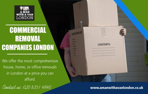 Man with a van in london with all aspects of removals at https://www.amanwithavanlondon.co.uk/man-and-van-north-london/

Find us on Google Map : https://goo.gl/maps/uJgsdk4kMBL2

There are many different reasons you may hire man with a van in London services. One of them maybe you are moving out of your house or apartment and require someone like a man and van to assist in running the household. Or you may be redecorating your home and expect a man and trailer to haul away the old furniture. It doesn't take a lot of vehicle capacity to remove old furniture so the man and van combination may be perfectly adequate for this task.

Address-  5 Blydon House, 33 Chaseville Park Road, London, LND, GB, N21 1PQ 

Call US : 020 8351 4940 

E- Mail : steve@amanwithavanlondon.co.uk,  info@amanwithavanlondon.co.uk 

My Profile : https://photouploads.com/amwavlondon

More Images : 

https://photouploads.com/image/EvLf
https://photouploads.com/image/EvL2
https://photouploads.com/image/EvLO
https://photouploads.com/image/EvLV