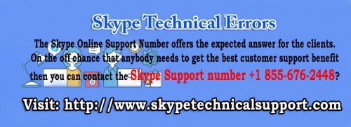 The Skype Online Support Number offers the expected answer for the clients. On the off chance that anybody needs to get the best client bolster benefit then you can contact the Skype support number +1 855-676-2448? The accomplished group of experts is working in the organization so they give the viable administrations to their Skype clients.
