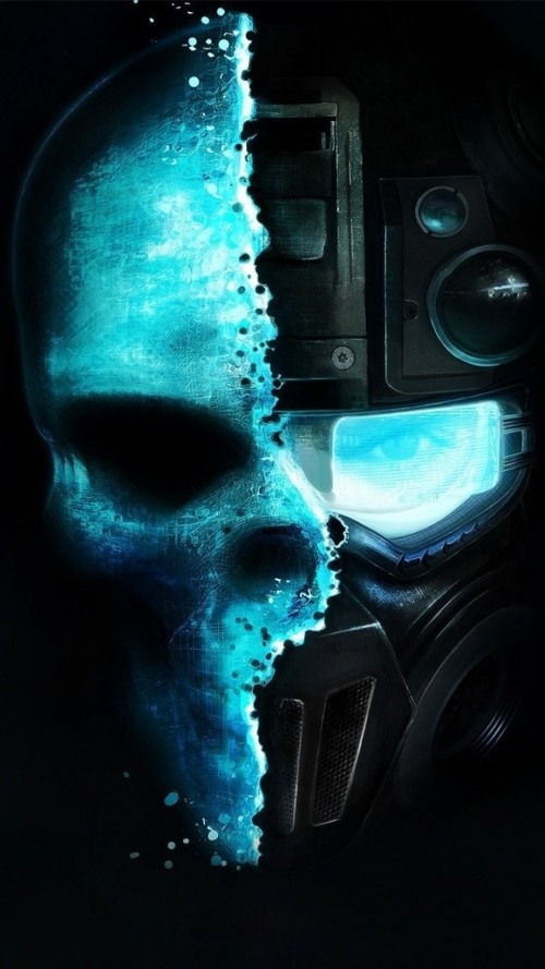 Ghost recon future soldier helmet skull artwork