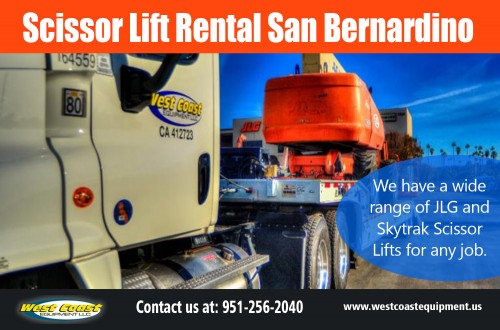Avail The Benefits Of Hiring Forklift Rental San Bernardino at http://westcoastequipment.us/scissor-lift-rentals/

find us: https://goo.gl/maps/EWRWx24BDgT2

Deals in: 

forklift rental riverside
scissor lift rental los angeles
forklifts los angeles
boom lift rental inland empire
forklift rental orange county

It is similarly utilized for doing maintenance work of skyscrapers. It lowers the efforts of the workers, as they do not need to carry substantial lots by hand. Forklift Rental San Bernardino is devices used for boosting individuals or tests the called for elevation. This kind of lift transfers just backwards and forwards. It is thoroughly made use of in manufacturing in addition to format market where it is common for people to operate in testing to reach rooms.

ADDRESS: 958 El Sobrante Road Corona, CA 92879 

PHONE: 951.256.2040

Social---

http://articlestwo.appspot.com/article/boom-lift-rental
http://www.articles.studio9xb.com/2018-Authors/scissorliftla
http://www.articles.studio9xb.com/Articles-of-2018/boom-lift-rental
https://padlet.com/forkliftslosangeles
https://theoldreader.com/profile/boomliftrentalriverside